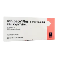 Фото Инхибейс ПЛЮС (Inhibace Plus) 5мг/12,5мг табл. №28