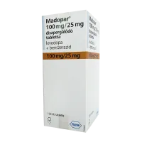 Фото Мадопар быстродействующие (диспергируемые) 125 (100мг 25мг) табл. №100