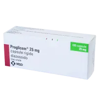 Фото Прогликем Диазоксид 25мг №100