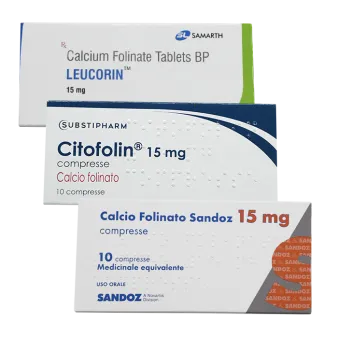 Кальциумфолинат Сандоз 15 мг капсулы №10