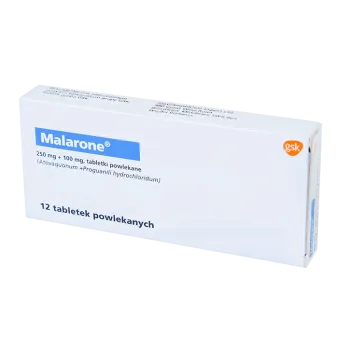 Маларон таблетки 250мг + 100мг №12 12 таблеток