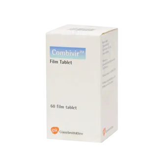 Комбивир 150мг/300мг таблетки №60