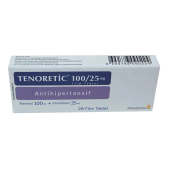 Теноретик таблетки 100/25мг №28