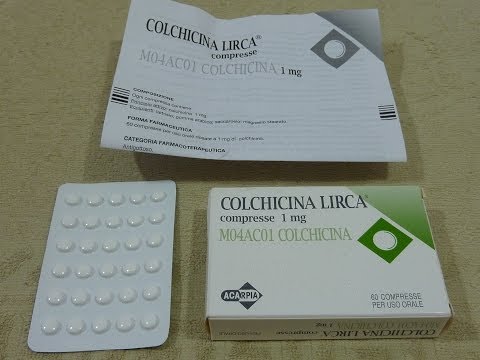 Видео о препарате Колхицин Лирка 1 мг 60 шт таблетки