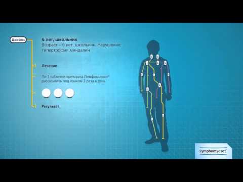 Видео о препарате Лимфомиозот (Lymphomyosot) табл Хеель №100